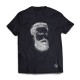 The Face TEE - White on Black