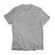 The Face TEE - White on Grey