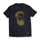 The Face TEE - Black on Black