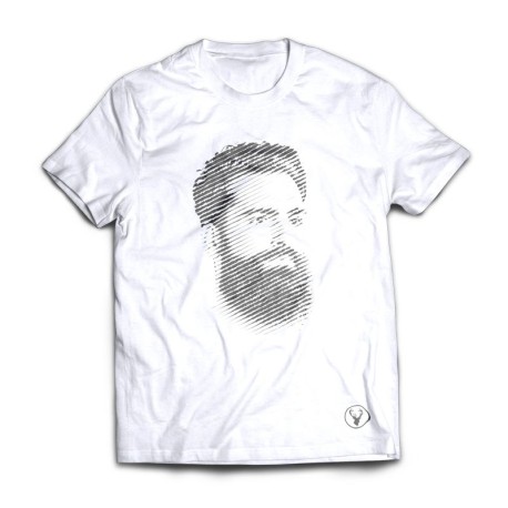 The Face TEE - White on White